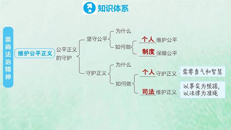 河北专用新人教版八年级道德与法治下册第四单元崇尚法治精神复习训练课件05