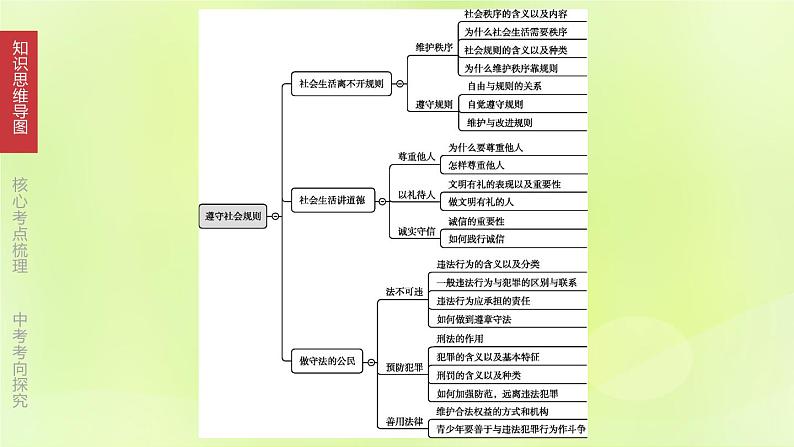 全国版中考政治总复习专题第3部分八年级上册第10课时遵守社会规则课件第4页