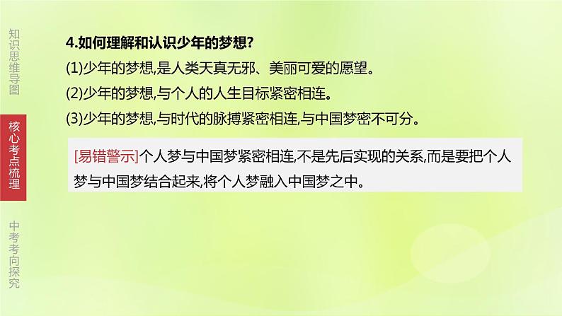 全国版中考政治总复习专题第1部分七年级上册第01课时成长的节拍课件第7页