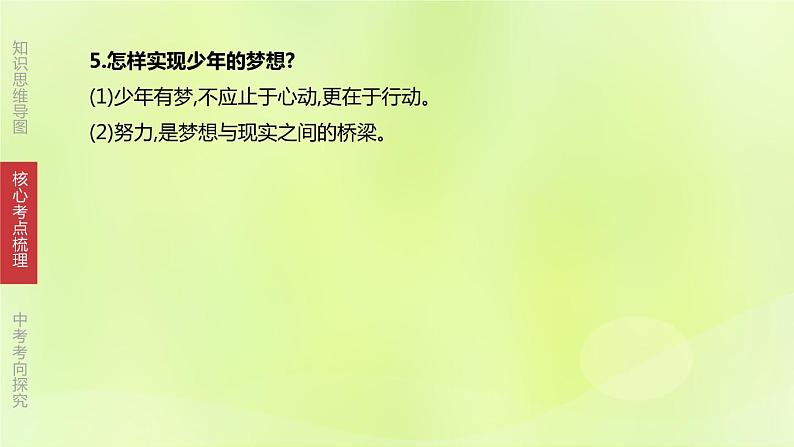 全国版中考政治总复习专题第1部分七年级上册第01课时成长的节拍课件第8页