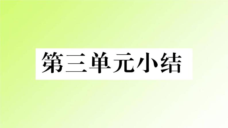 人教版八年级政治上册第3单元勇担社会责任单元小结作业2课件第1页