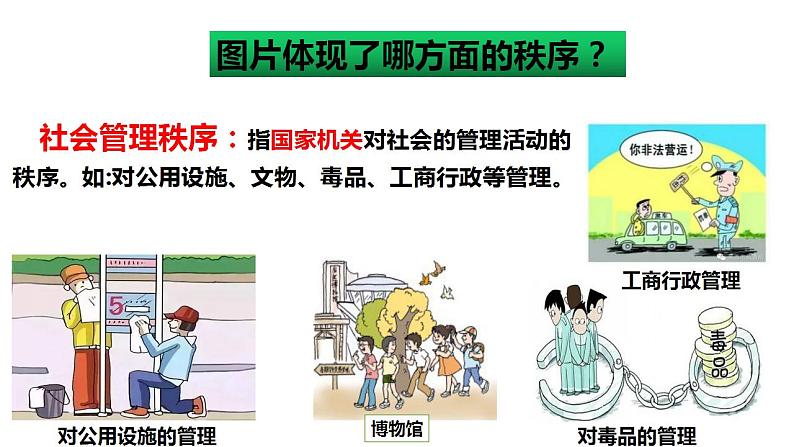 3.1 维护秩序 课件-2022-2023学年部编版道德与法治八年级上册08