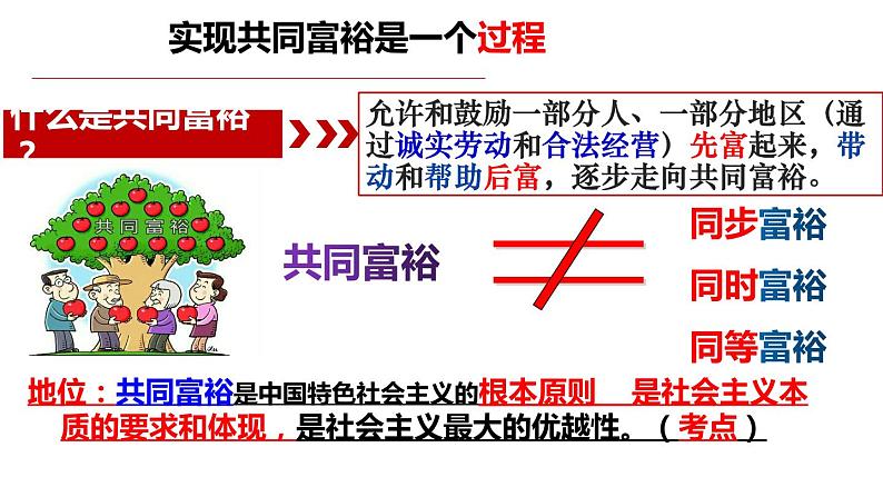 1.2 走向共同富裕 课件-2022-2023学年部编版道德与法治九年级上册第7页