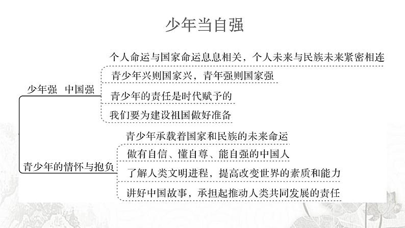 人教版九年级政治下册第3单元走向未来的少年知识总结作业课件第4页