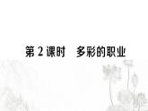 人教版九年级政治下册第3单元走向未来的少年第6课我的毕业季第2课时多彩的职业作业课件