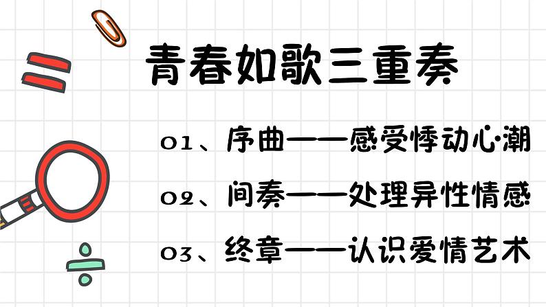 初中道德与法治 七年级下册 《青春萌动》（第二课时） PPT 课件第4页