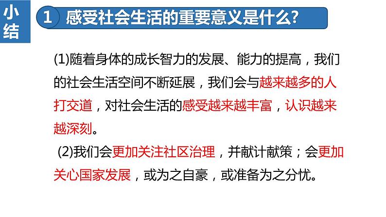 2022——2023学年人教部编版八年级道德与法治上册课件：1.1我与社会第7页