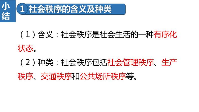 2022——2023学年人教部编版八年级道德与法治上册课件：3.1维护秩序04