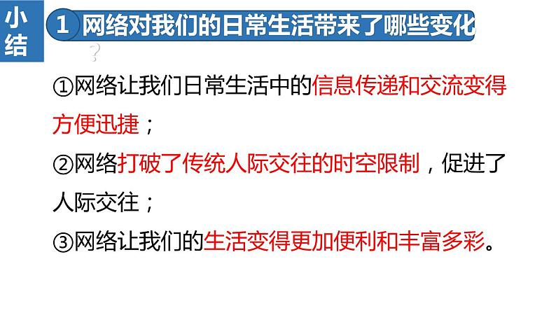 2022——2023学年人教部编版八年级道德与法治上册课件：2.1网络改变世界第6页