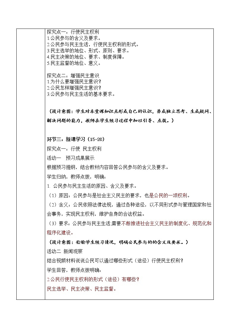 部编版道德与法治九上2.1.2《参与民主生活》课件PPT+教学设计+素材02