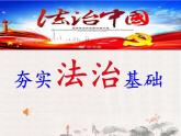 《夯实法治基础》教学课件-九年级上册道德与法治