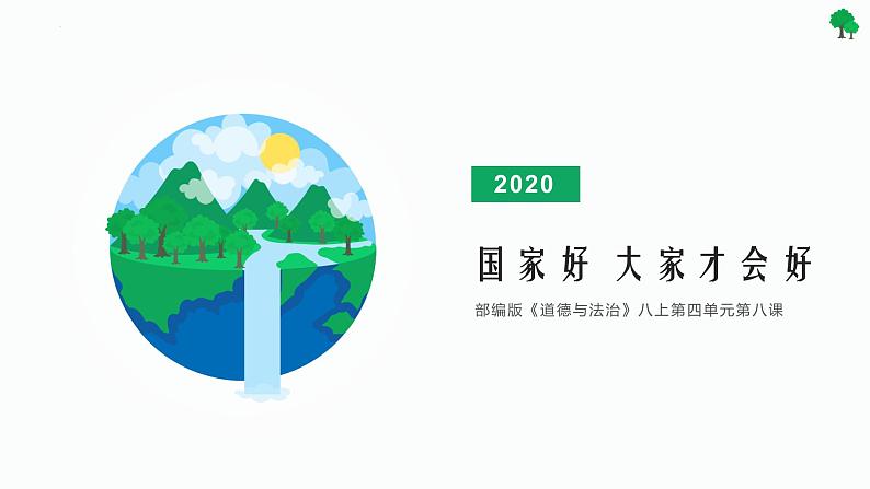 2022——2023学年人教部编版八年级道德与法治上册课件：8.1 国家好 大家才会好01