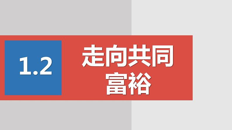 1.2走向共同富裕第1页