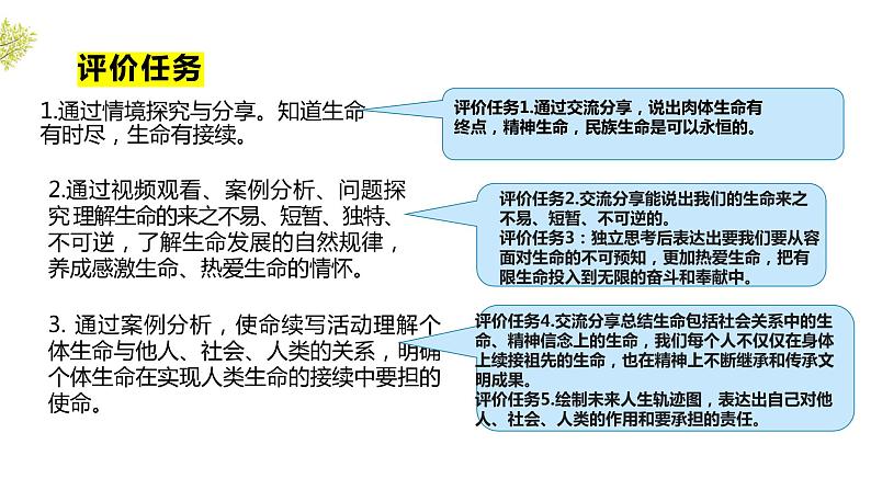 8.1 生命可以永恒吗 说课课件 部编版道德与法治七年级上册07