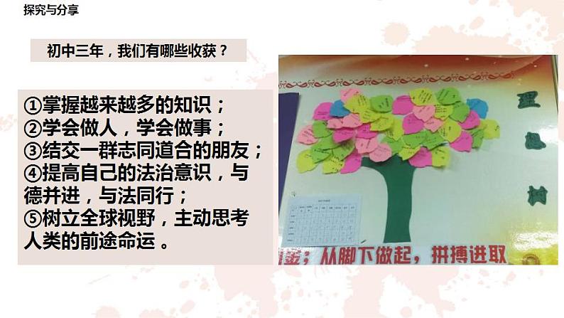 部编版道德与法治九年级下册第三单元走向未来的少年第七课从这里出发  回望成长  课件第6页