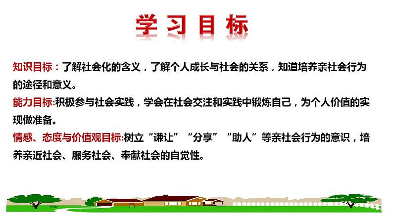 1.2在社会中成长 课件 2022-2023学年部编版八年级道德与法治上册第2页