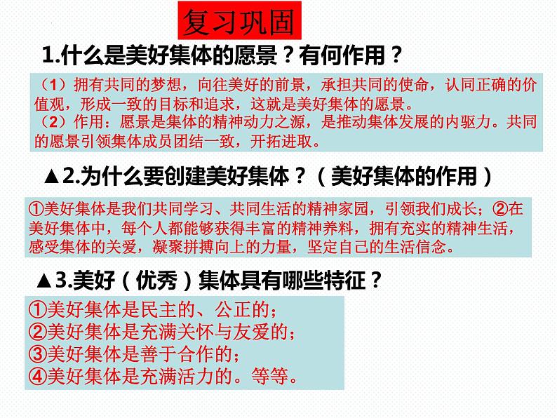 8.2我与集体共成长课件2021-2022学年部编版道德与法治七年级下册第2页