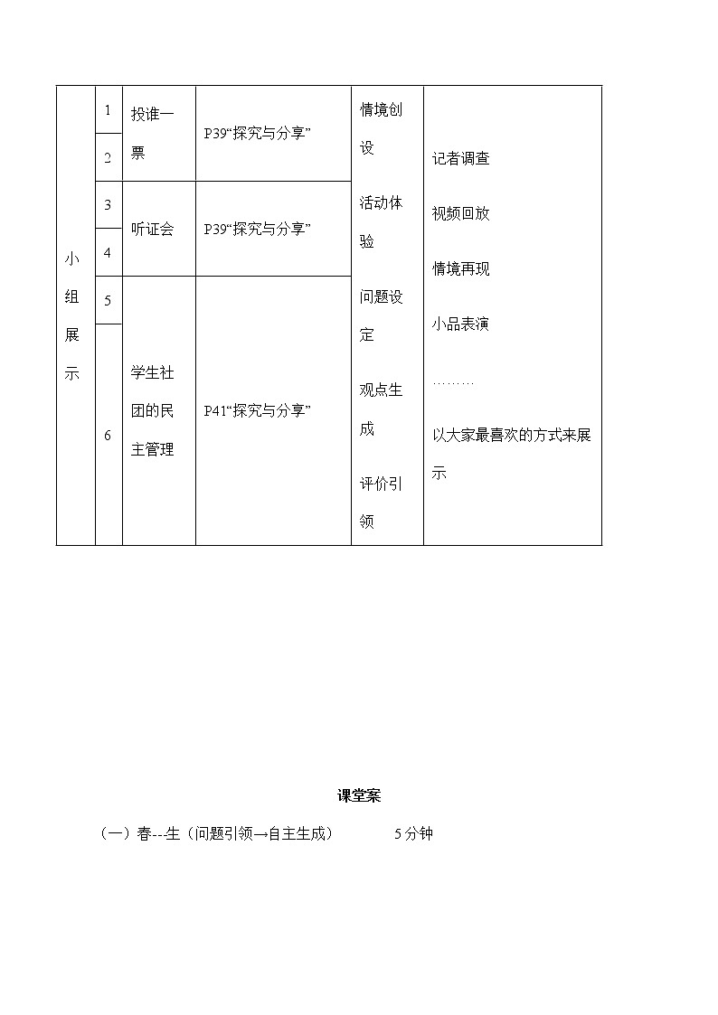 部编版道德与法治九年级上册 3.2 参与民主生活 课件+导学案02