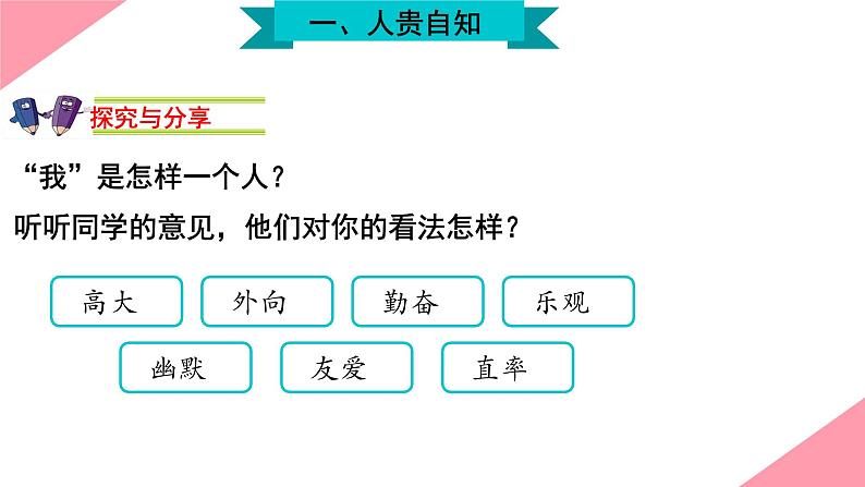 部编版七年级道德与法治-1.3.1认识自己-课件第5页