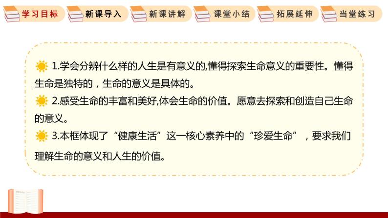 10.1 感受生命的意义 课件 初中道德与法治人教部编版 七年级上册03