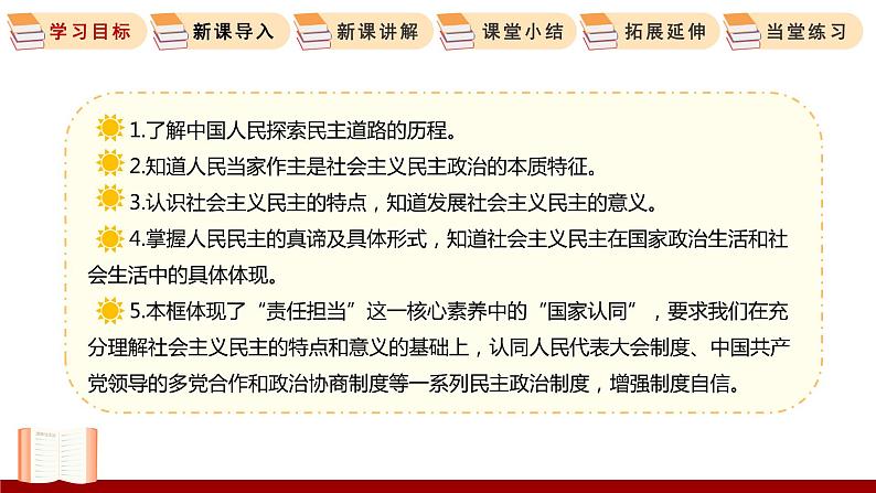 3.1  生活在新型民主国家 课件 初中道德与法治人教部编版 九年级上册03