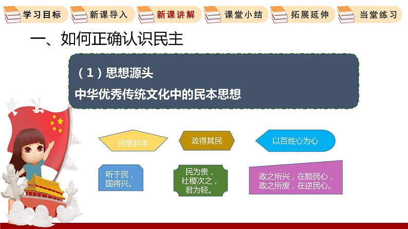 3.1  生活在新型民主国家 课件 初中道德与法治人教部编版 九年级上册07