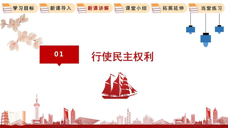 3.2  参与民主生活 课件 初中道德与法治人教部编版 九年级上册第4页