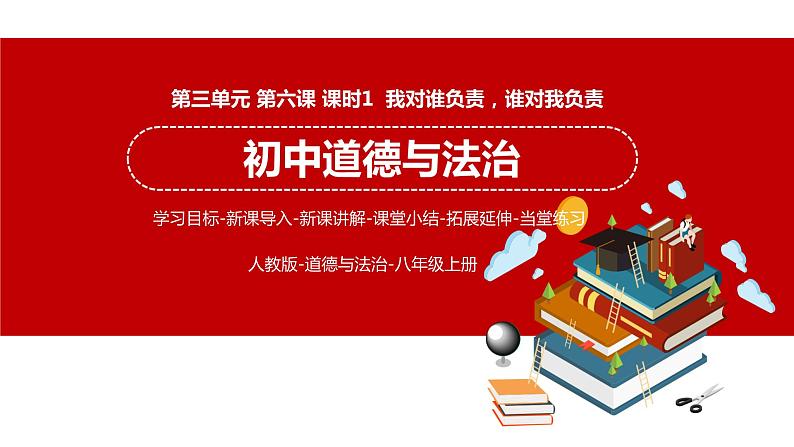 6.1  我对谁负责，谁对我负责 课件 初中道德与法治人教部编版 八年级上册第1页
