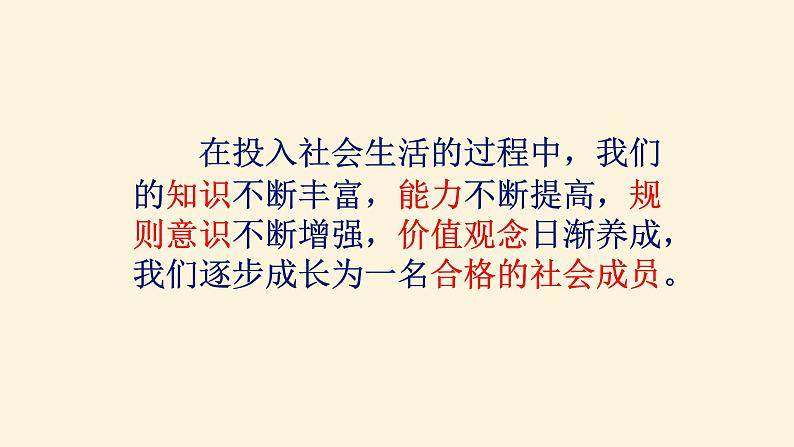 部编版八年级道德与法治上册--《在社会中成长》课件2第3页