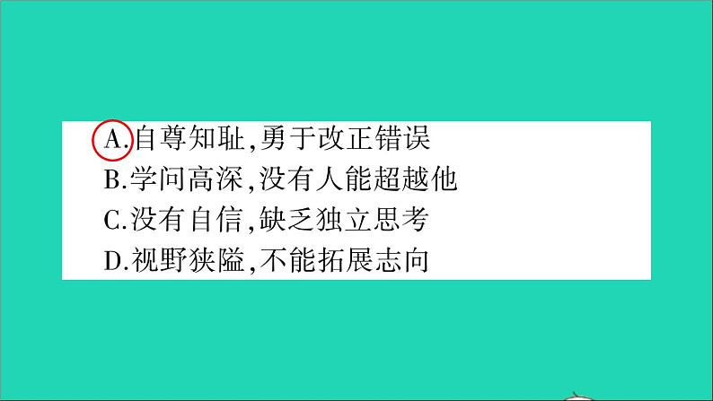 政治人教版七年级下册同步教学课件第1单元青春时光第三课青春的证明第2框青春有格作业106