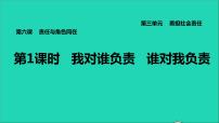 初中政治 (道德与法治)人教部编版八年级上册我对谁负责 谁对我负责教学ppt课件