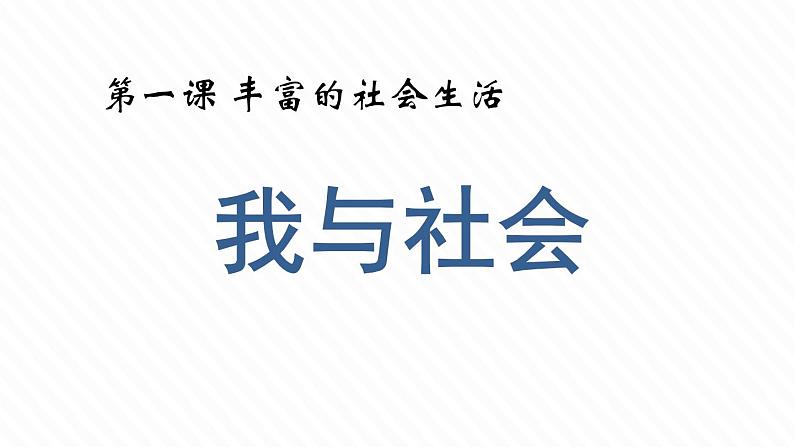 1.1 我与社会课件  道德与法治八年级上册03