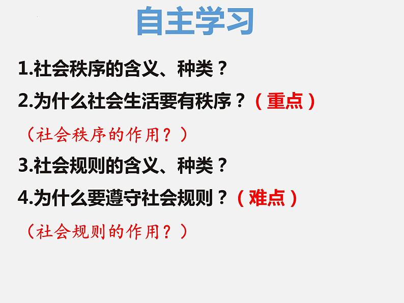 3.1 维护秩序  课件   2022-2023学年部编版道德与法治八年级上册03