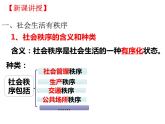 3.1 维护秩序  课件   2022-2023学年部编版道德与法治八年级上册
