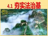 4.1夯实法治基础 课件