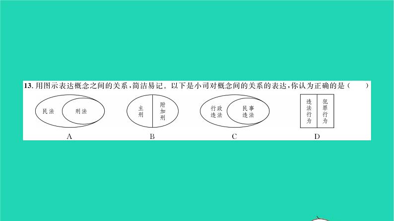 政治人教版八年级上册同步教学课件综合检测3期中测试习题08