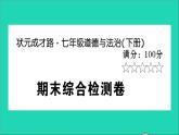 政治人教版七年級(jí)下冊(cè)同步教學(xué)課件期末綜合檢測(cè)