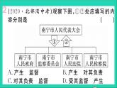 政治人教版八年级下册同步教学课件第3单元人民当家作主单元小结作业