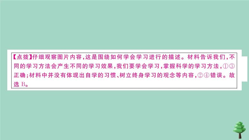 政治人教版七年级上册同步教学课件期中测试卷1作业第5页