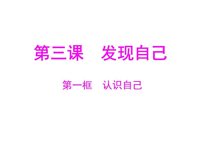 部编版七年级道德与法治上册--《认识自己》课件103