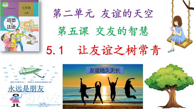 部编版道德与法治七年级上册 5.1 让友谊之树常青（PPT+视频素材）02