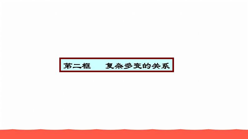 人教部编版九年级道德与法治下册1.2复杂多变的关系教学课件第3页