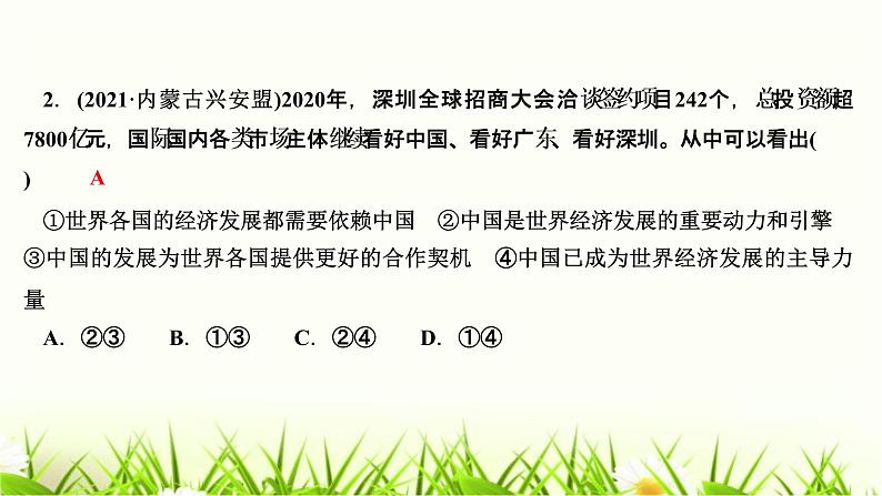 人教部编版九年级道德与法治下册第二单元综述PPT课件第6页