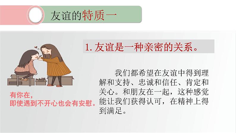 4.2深深浅浅话友谊  课件  2022-2023学年部编版道德与法治七年级上册第3页