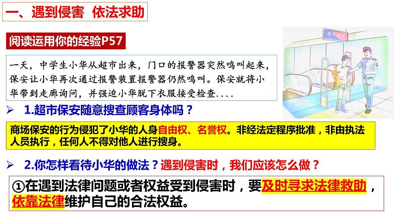 5.3 善用法律 课件-2022-2023学年部编版道德与法治八年级上册07