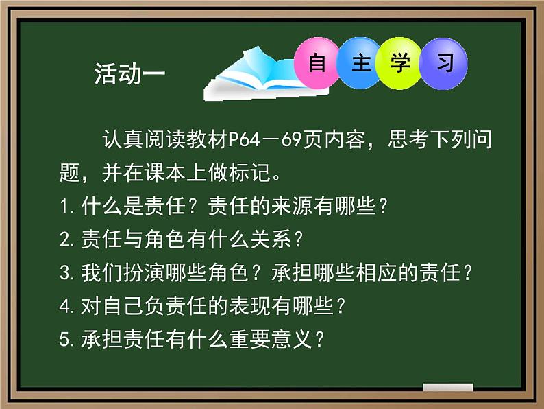 统编版初中道德与法治八年级上册6.1我对谁负责 谁对我负责  课件04