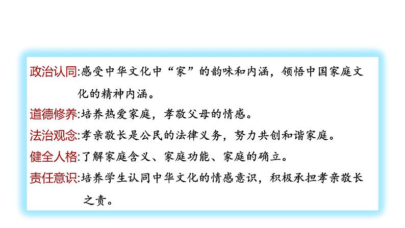 部编版七年级上册道德与法治--7.1  家的意味 课件+素材02