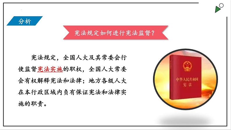 部编版八年级下册政治 第一单元 第二课 加强宪法监督  课件05