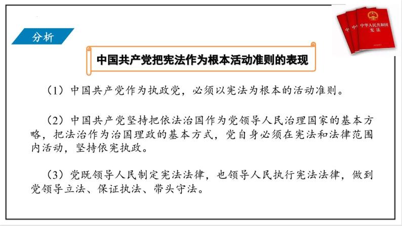 部编版八年级下册政治 第一单元 第二课 坚持依宪治国  课件07