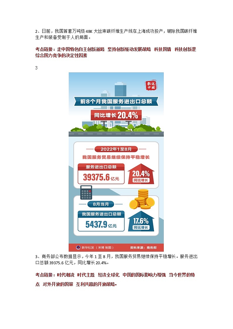 【时政热点】2023年时政解读及原创模拟试题第2页